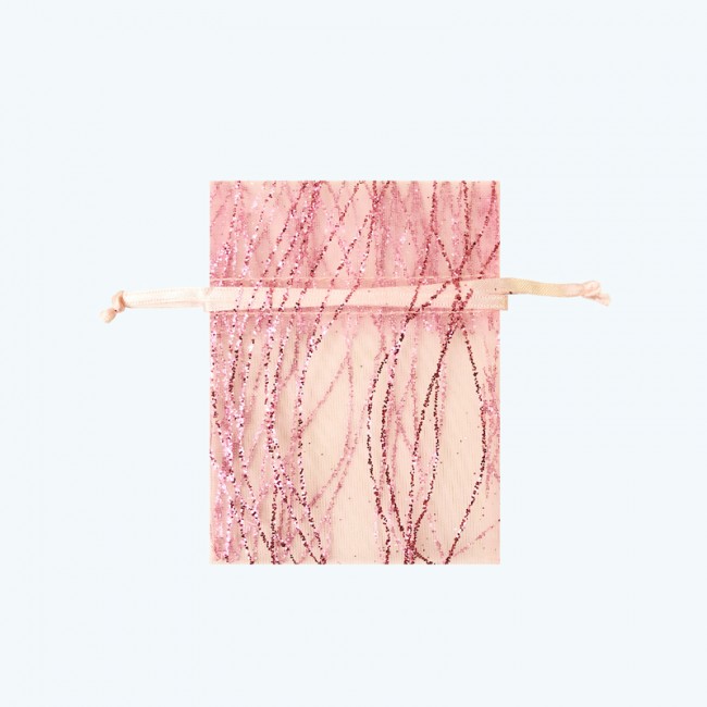 Sparkle Strip Organza Pouch | 3"x4", 4"x5", 5"x7", 6"x9" Sparkle Strip Organza Pouch | 3"x4", 4"x5", 5"x7", 6"x9"